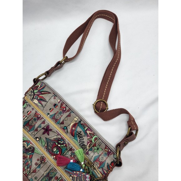 Sakroots Owl Shoulder Purse/Bag - Picture 8 of 10